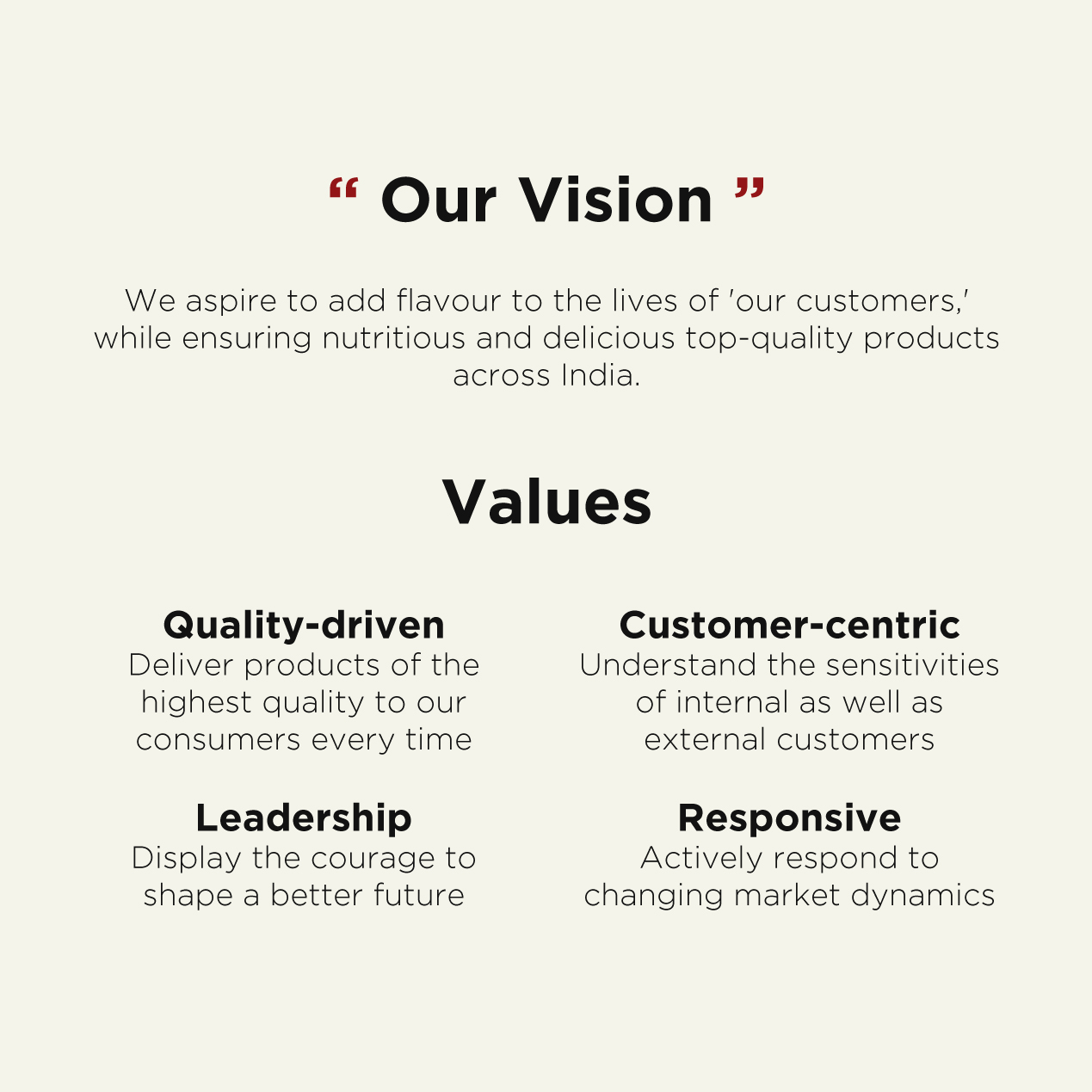 our vision